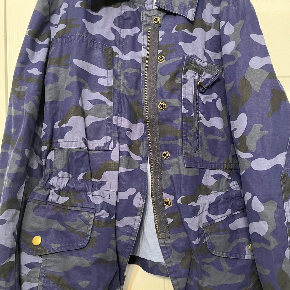 GAP Camouflage Jacket - Blue and Green NWOT
